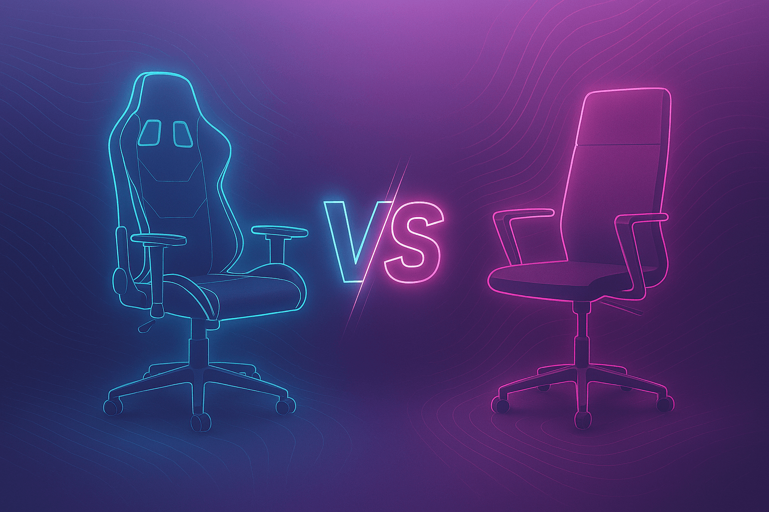 Sillas Gamer vs Sillas de Oficina: ¿Cuál es mejor para ti?