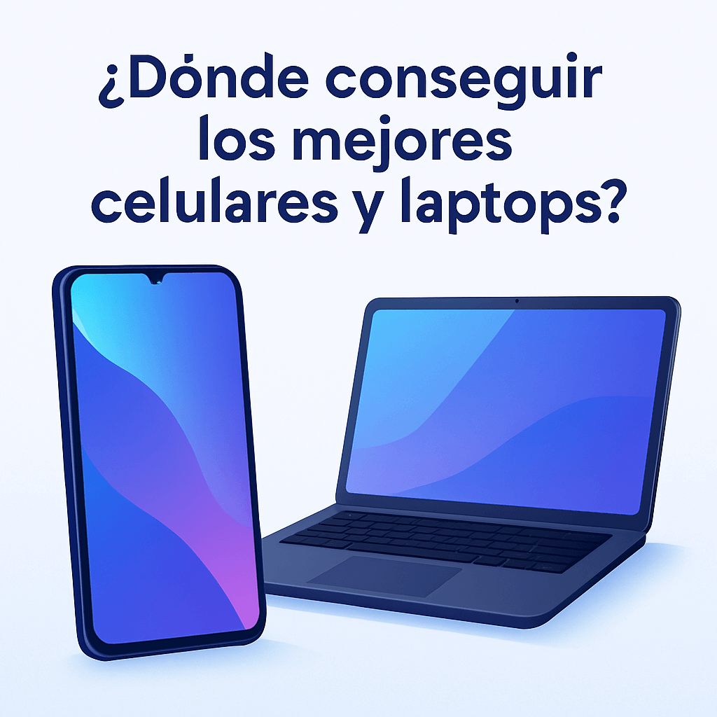 La tecnología es vital hoy en día. ¿Dónde conseguir los mejores celulares y laptops?
