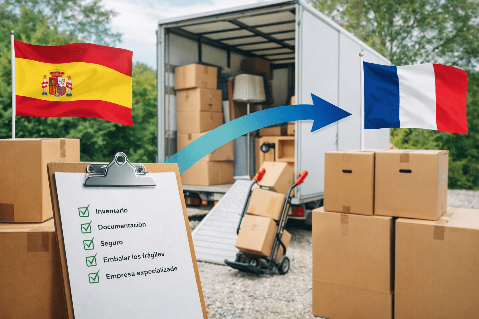 Expansión a Francia: cómo planificar la logística y la mudanza internacional sin errores