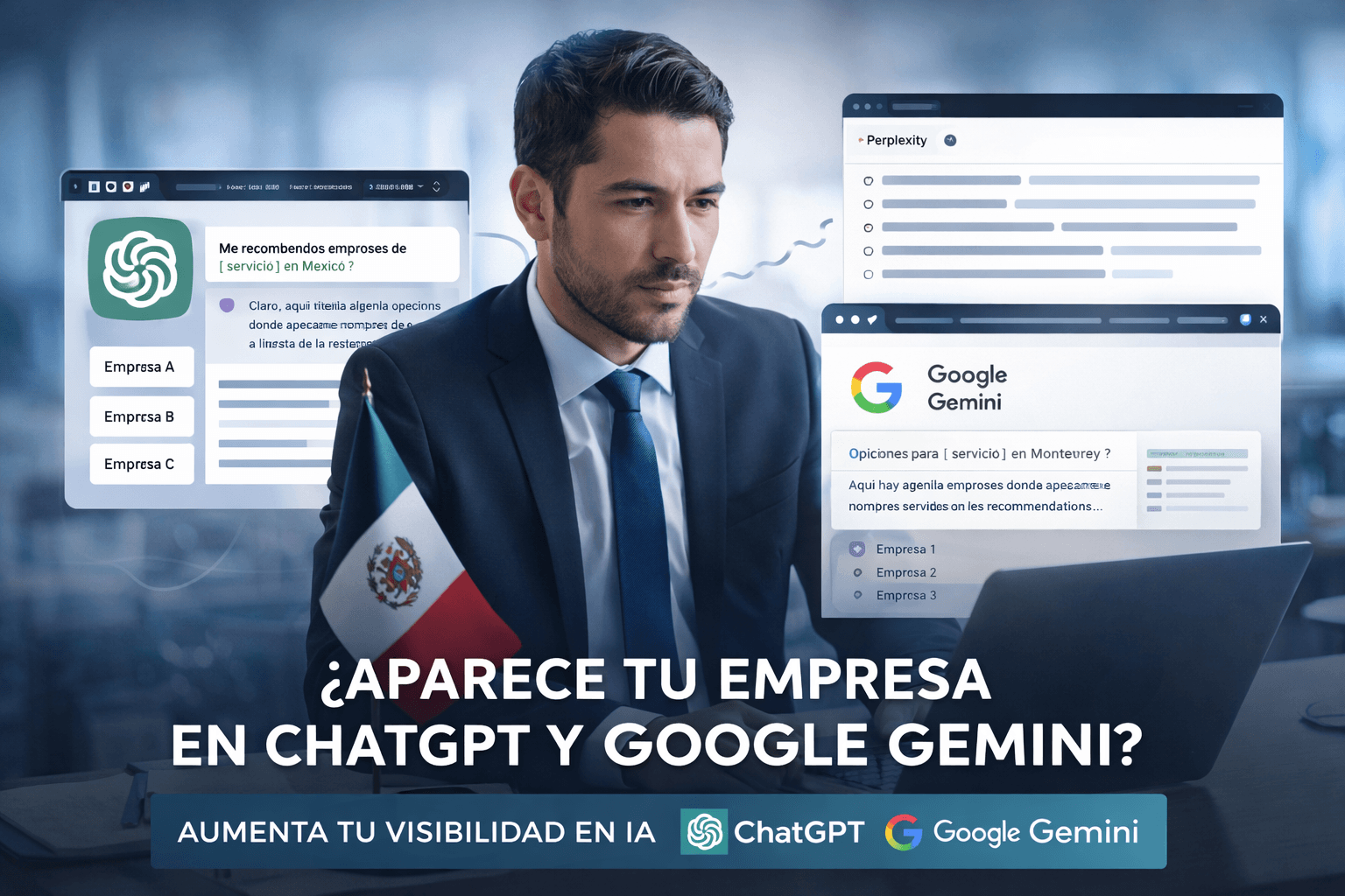 Cómo saber si tu empresa aparece en ChatGPT y Google Gemini