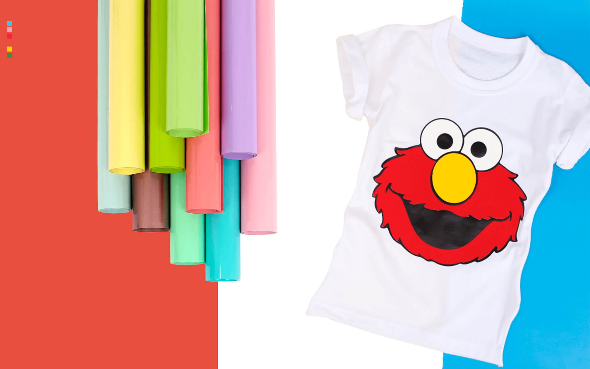 Vinil textil para playeras, ropa y proyectos de personalización